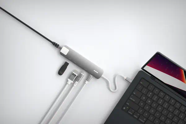 6in1 Pro USB-C 10Gbps Multiport Hub with 4K HDMI and Ethernet - LINQ - Switchs et Hubs - visuel 9