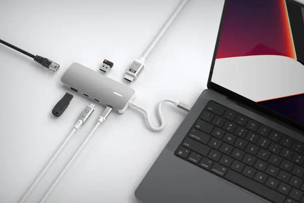 LINQ 8in1 8K PRO USB-C Multiport Hub 140W - Switchs et Hubs - visuel 7