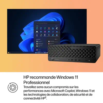 ProDesk 4 SFF G1i Desktop AI PC - HP - Unité Centrale - visuel 7