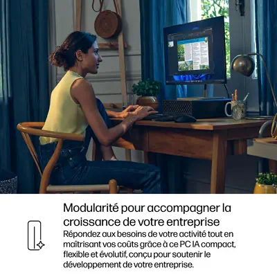 ProDesk 4 SFF G1i Desktop AI PC - HP - Unité Centrale - visuel 8