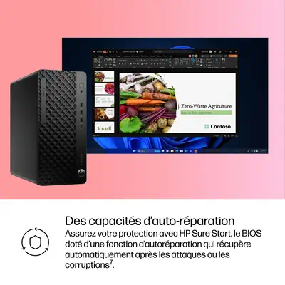 ProDesk 4 Tower G1i Desktop AI PC - HP - Unité Centrale - visuel 9