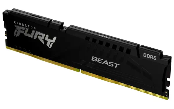 64Go 5600MT/s DDR5 CL36 DIMM FURY Beast Noir - Kingston - Mémoire - visuel 1