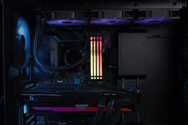 64GB 5600MT/s DDR5 CL40 DIMM (Kits de 2) FURY Beast RGB - Kingston - Mémoire - visuel 7