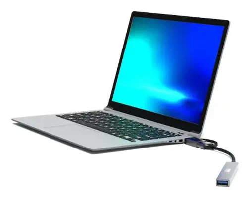 Port Designs 900160 hub & concentrateur USB Type-C 5000 Mbit/s Argent - Switchs et Hubs - visuel 4
