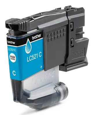 LC521C Cartouche d'encre originale Brother - Cyan - Cartouches d'encre - visuel 2