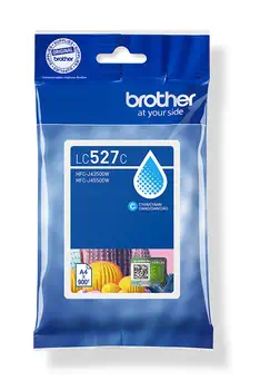 Garantie Cartouche d'encre authentique Brother LC527C - Cyan