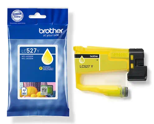 Cartouche d'encre jaune LC527Y d'origine Brother - Cartouches d'encre - visuel 3
