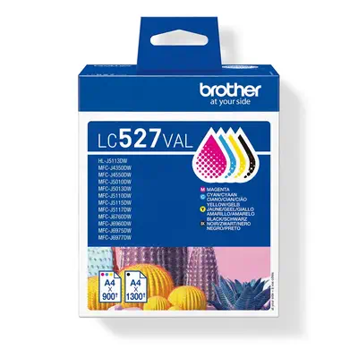 LC527VAL Cartouche d'encre Brother d'origine, pack économique - Cartouches d'encre - visuel 1