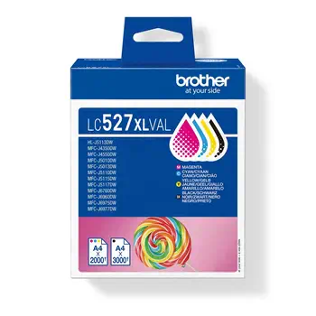Avis Cartouches d'encre Brother LC527XLVAL