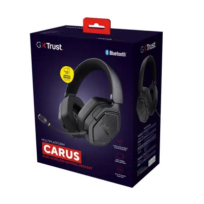 Trust GXT 493 Carus Casque Avec fil &sans fil Arceau, Casque Gaming USB Type-C / USB Type-A Bluetoot - Casque Micro - visuel 9