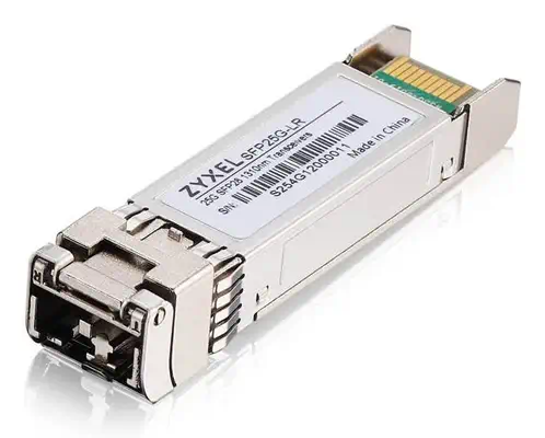 Zyxel SFP25G-LR-ZZ0101F module émetteur-récepteur de réseau Fibre optique 25000 Mbit/s SFP28 1310 nm - Switchs et Hubs - visuel 1