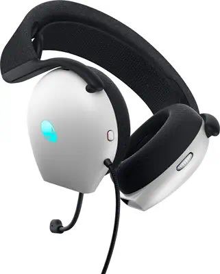 Alienware AW520H Casque Avec fil Arceau Gaming Blanc - Casque Micro - visuel 10