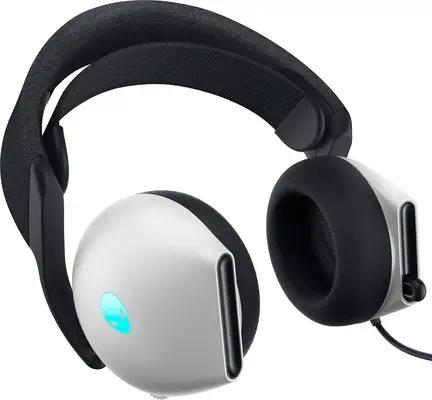 Alienware AW520H Casque Avec fil Arceau Gaming Blanc - Casque Micro - visuel 9