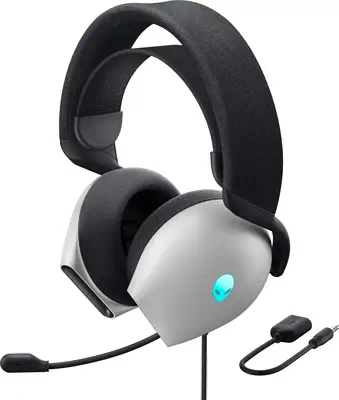 Alienware AW520H Casque Avec fil Arceau Gaming Blanc - Casque Micro - visuel 7