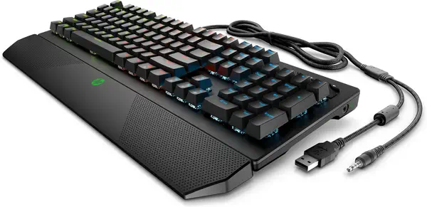 Clavier de gaming HP Pavilion 800 HP - visuel 1 - hello RSE - Rapide. Fluide. Silencieux.