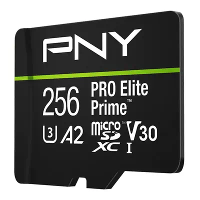 PNY PRO Elite Prime 256 Go MicroSDXC UHS-I Classe 10 - Carte Mémoire - visuel 2