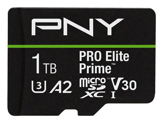 PNY PRO Elite Prime 1 To MicroSDXC UHS-I Classe 10 - Carte Mémoire - visuel 1