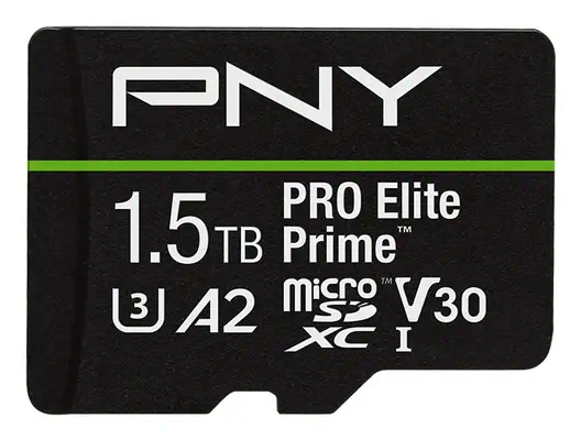 PNY PRO Elite Prime 1,5 To MicroSDXC UHS-I Classe 10 - Carte Mémoire - visuel 1