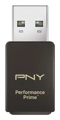 PNY Performance Prime lecteur de carte mémoire USB 3.2 Gen 1 (3.1 Gen 1) Type-A Noir - Accessoire Stockage - visuel 1
