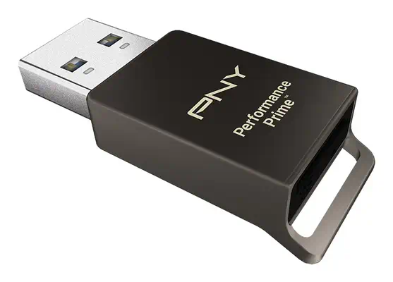 PNY Performance Prime lecteur de carte mémoire USB 3.2 Gen 1 (3.1 Gen 1) Type-A Noir - Accessoire Stockage - visuel 4