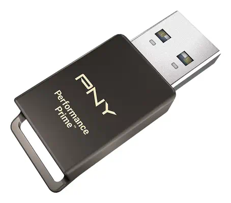 PNY Performance Prime lecteur de carte mémoire USB 3.2 Gen 1 (3.1 Gen 1) Type-A Noir - Accessoire Stockage - visuel 3