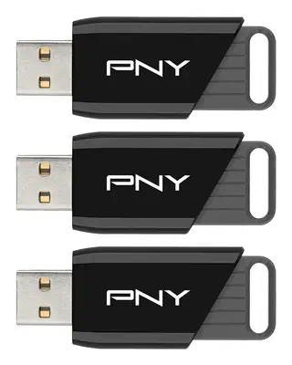 PNY Attaché X lecteur USB flash 128 Go USB Type-A 3.2 Gen 1 (3.1 Gen 1) Noir - Carte Mémoire - visuel 3