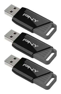 PNY Attaché X lecteur USB flash 128 Go USB Type-A 3.2 Gen 1 (3.1 Gen 1) Noir - Carte Mémoire - visuel 5