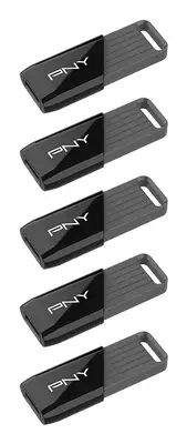 PNY Attaché X lecteur USB flash 64 Go USB Type-A 3.2 Gen 1 (3.1 Gen 1) Noir - Carte Mémoire - visuel 2