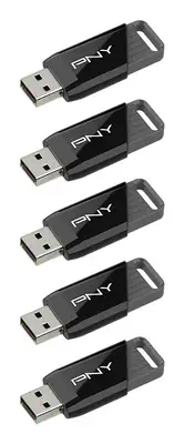 PNY Attaché X lecteur USB flash 64 Go USB Type-A 3.2 Gen 1 (3.1 Gen 1) Noir - Carte Mémoire - visuel 1