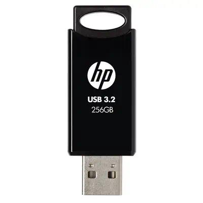 HP 712w lecteur USB flash 256 Go USB Type-A 3.2 Gen 1 (3.1 Gen 1) Noir - Carte Mémoire - visuel 2