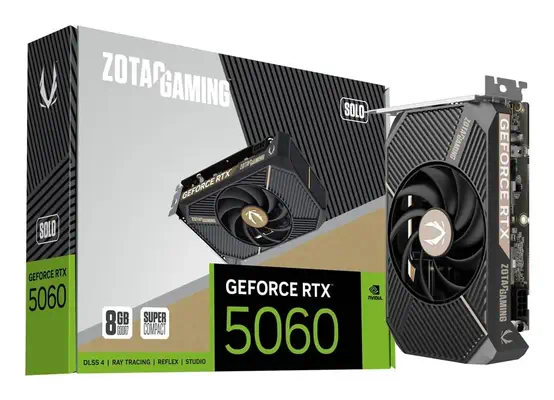 Zotac GAMING GeForce RTX 5060 SOLO NVIDIA 8 Go GDDR7 - Carte graphique - visuel 8