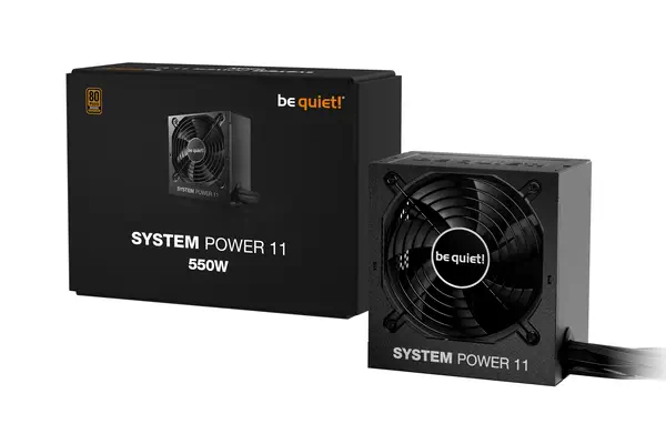SYSTEM POWER 11 550 W - 80 Plus Bronze | Alimentation ATX 3.1 - be quiet! - Chargeur et alimentation - visuel 3