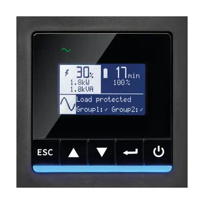 Eaton 9PX6KIRTNG2 alimentation d'énergie non interruptible Double-conversion (en ligne) 6 kVA 6000 W - Onduleur - visuel 8