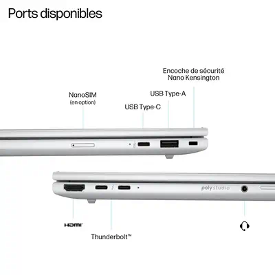 EliteBook 8 G1i 16 inch Notebook AI PC HP - visuel 1 - hello RSE - Protégez les identités avec HP Multi-Factor Authenticate de 3e génération