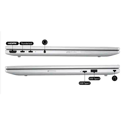 EliteBook 8 G1i 14 inch Notebook AI PC Wolf Pro Security Edition - HP - PC Portable - visuel 10