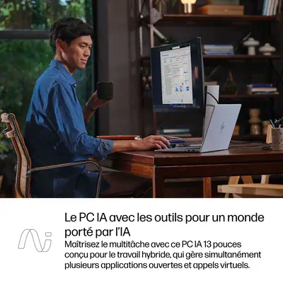 EliteBook 8 G1i 13 inch Notebook AI PC HP - visuel 1 - hello RSE - Intel® alimente les PC optimisés par l’IA