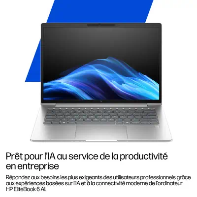 HP AD4F1ET laptop Intel Core Ultra 7 255U Ordinateur portable 33,8 cm (13.3") WUXGA 16 Go DDR5-SDRAM - PC Portable - visuel 7