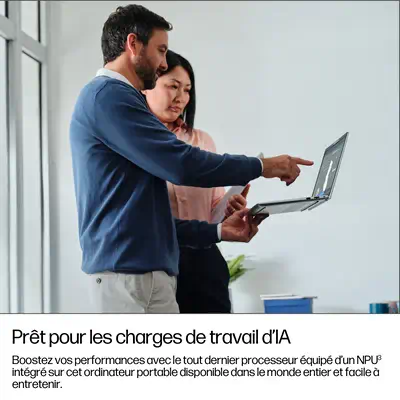 HP AD4F1ET laptop Intel Core Ultra 7 255U Ordinateur portable 33,8 cm (13.3") WUXGA 16 Go DDR5-SDRAM - PC Portable - visuel 9