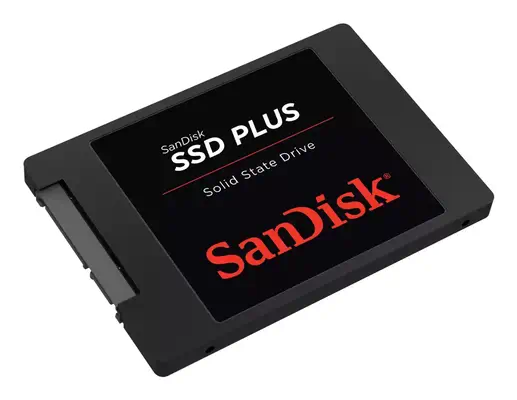 SanDisk SSD Plus 500 Go 2.5" Série ATA III 3D NAND - Sandisk - Disque dur SSD - visuel 2