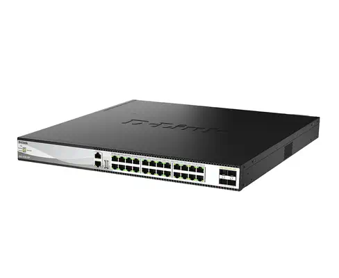 D-Link DXS-3130-28P Géré L3 10G Ethernet (100/1000/10000) Connexion Ethernet, supportant l'alimentat - Switchs et Hubs - visuel 3
