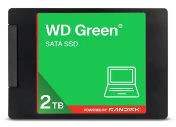 Livraison gratuite SanDisk Green WDS100T5G0A 2 To 2.5" Série ATA III 3D NAND