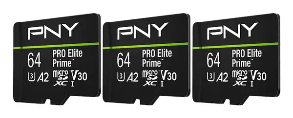 PNY PRO Elite Prime 64 Go MicroSDXC UHS-I Classe 10 - Carte Mémoire - visuel 2