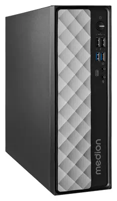 MEDION AKOYA T80 Intel® Core™ i5 i5-12450H 8 Go DDR4-SDRAM 512 Go SSD Windows 11 Home Mini PC Noir - PC Portable - visuel 4