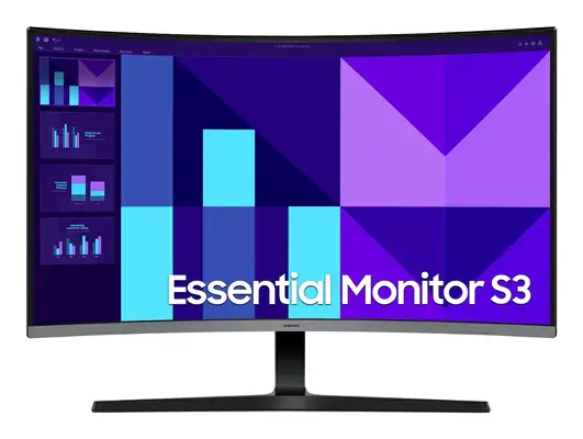 Samsung S32D392GAU écran plat de PC 81,3 cm (32") 1920 x 1080 pixels Full HD LED Noir - Ecran Ordinateur - visuel 1