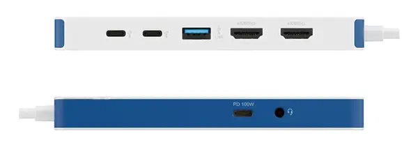 Targus HyperDrive Avec fil Station d'accueil Blanc - Station d'accueil pour portable - visuel 7