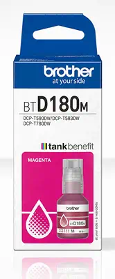 BTD180M Magenta Bouteille d'encre originale Brother - Cartouches d'encre - visuel 1