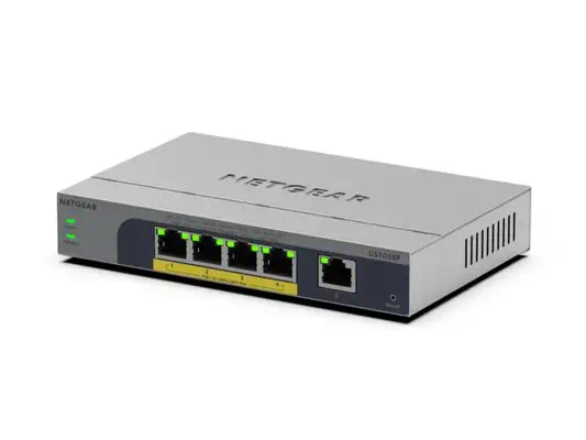 NETGEAR GS105EP Non-géré Gigabit Ethernet (10/100/1000) Connexion Ethernet, supportant l'alimentatio - Netgear - Switchs et Hubs - visuel 3