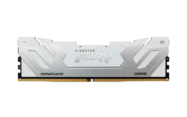 24 Go 8800 MT/s DDR5 CL42 CUDIMM FURY Renegade White - Kingston - Mémoire - visuel 1