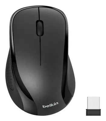 Belkin BBZ010FR clavier Souris incluse Universel RF sans fil AZERTY Français Noir - Pack Clavier, souris - visuel 6