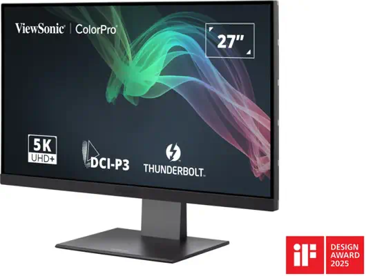 Viewsonic VP2788-5K écran plat de PC 68,6 cm (27") 5120 x 2880 pixels 5K Ultra HD LED Noir - Ecran Ordinateur - visuel 3